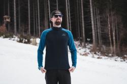 Husky Tromi zip M black termoprádlo Active Winter Triko
