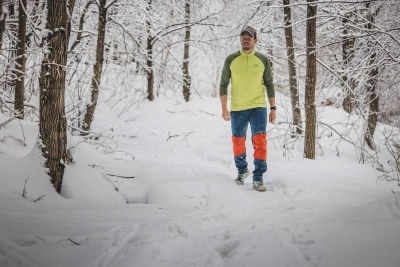 Husky Tromi zip M black termoprádlo Active Winter Triko