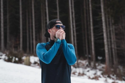 Husky Tromi zip M black termoprádlo Active Winter Triko