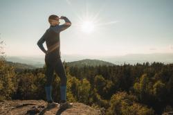 Husky Termoprádlo Active Winter Triko Tromi zip M bright green