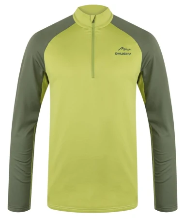 Husky Termoprádlo Active Winter Triko Tromi zip M bright green