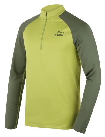 Husky Termoprádlo Active Winter Triko Tromi zip M bright green