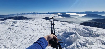 Husky Siris černé trekové hole