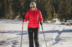 Husky Trekové hole Stork oranžová