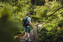 Husky Clever 30l modrý turistický batoh