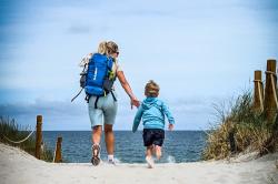 Husky Clever 30l modrý turistický batoh