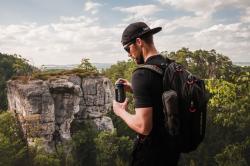 Husky Clever 30l modrý turistický batoh