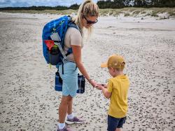 Husky Clever 30l modrý turistický batoh