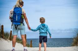 Husky Clever 30l modrý turistický batoh