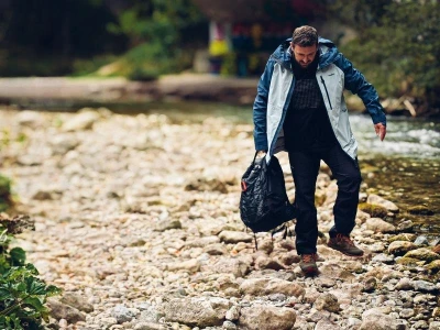 Husky Crewtor 30l dk. turquoise turistický batoh