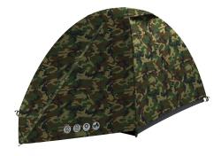 Husky Bizam 2 Army zelený turistický stan pro 2 osoby + sleva 400,- na příslušenství