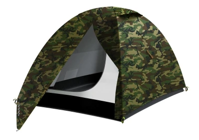 Husky Bizam 2 Army zelený turistický stan pro 2 osoby + sleva 400,- na příslušenství