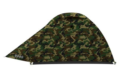 Husky Bizam 2 Army zelený turistický stan pro 2 osoby + sleva 400,- na příslušenství