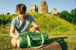 Husky Bizam 2 Plus light brown stan pro 2 osoby + sleva 300,- na příslušenství