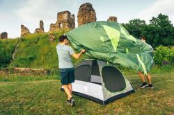 Husky Bizam 2 Plus light brown stan pro 2 osoby + sleva 300,- na příslušenství