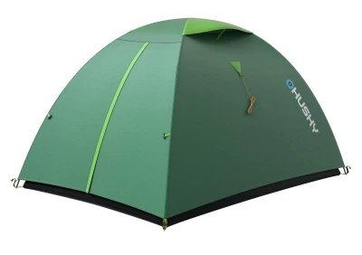 Husky Bizam 2 Plus zelený turistický stan pro 2 osoby + sleva 400,- na příslušenství