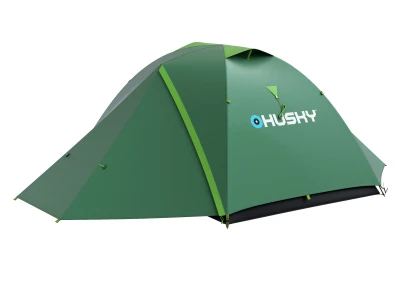 Husky Burton 2-3 zelená turistický stan pro 2 osoby + sleva 200,- na příslušenství