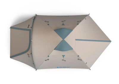Husky Bizon 3 Plus light brown turistický stan pro 3 osoby