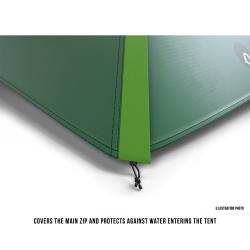 Husky Bizon 3 Plus zelený turistický stan pro 3 osoby + sleva 500,- na příslušenství