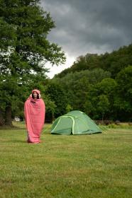 Husky Mini bordo ultralehký letní spacák