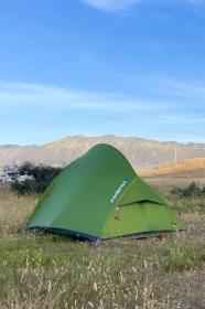 Husky Sawaj Camel 2 zelený ultralehký stan + sleva 400,- na příslušenství