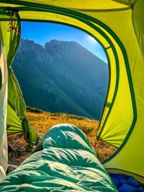 Husky Sawaj Camel 2 zelený ultralight stan + zľava 400,- na príslušenstvo