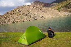 Husky Sawaj Camel 2 zelený ultralight stan + zľava 400,- na príslušenstvo