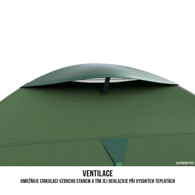 Husky Ultralight Sawaj Triton 2 zelený turistický stan + sleva 600,- na příslušenství