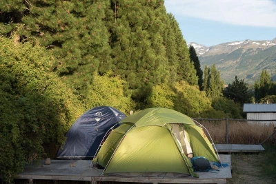 Husky Ultralight Sawaj Triton 3 zelený turistický stan + sleva 1000,- na příslušenství