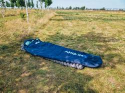 Husky Mantilla dark blue ultralehký třísezónní spacák