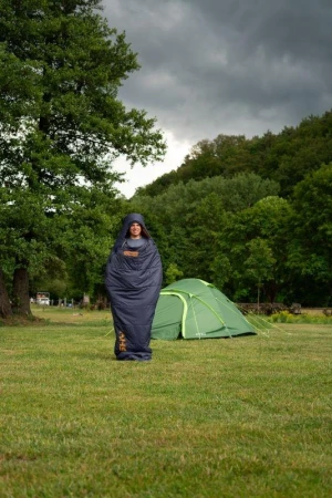 Husky Musset dark blue ultralehký třísezónní spacák