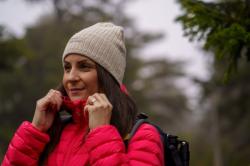 Husky Mermel grey unisex merino čepice