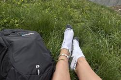 Husky Walking šedé ponožky POUZE L (41-44) (VÝPRODEJ)