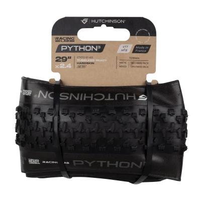 HUTCHINSON Plášť PYTHON 3 RACING LAB 29x2,40 TLR,černý