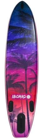 Iboard Paddleboard 11 - 1 PURPLE PALM 2026 paddleboard set + sleva 300,- na příslušenství