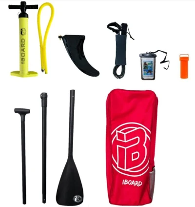Iboard Paddleboard 11 - 1 PURPLE PALM 2026 paddleboard set + sleva 300,- na příslušenství