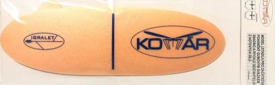 Populární KOMÁR na gumu oranžovomodrý