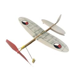 Populárny KOMÁR na gumu SPITFIRE