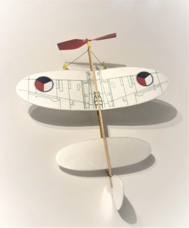Igralet populární KOMÁR na gumu SPITFIRE