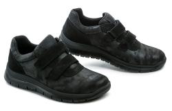 IMAC 5211-025 černé pánské polobotky