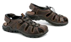 IMAC I3255e41 tmavě hnědé pánské sandály