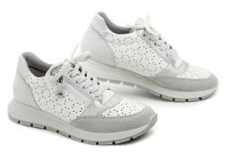 IMAC I3631-01 biele dámske poltopánky