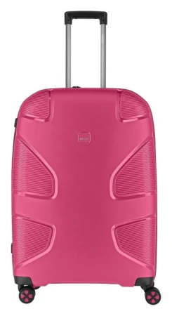 IMPACKT IP1 L Flora pink kufr + kosmetická taštička zdarma IMPACKT IP1 L Flora pink kufr + kosmetická taštička zdarma