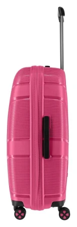 IMPACKT IP1 L Flora pink kufr + kosmetická taštička zdarma