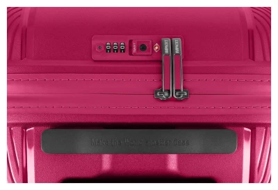 IMPACKT IP1 M Flora pink kufr + kosmetická taštička zdarma
