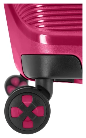 IMPACKT IP1 M Flora pink kufr + kosmetická taštička zdarma