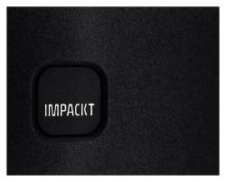 IMPACKT IP1 M Lava black kufr + kosmetická taštička zdarma
