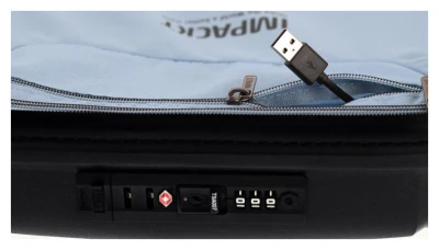 IMPACKT IP1 S Lava black kufr + kosmetická taštička zdarma