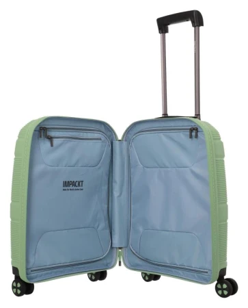 IMPACKT IP1 S Spring green kufr + kosmetická taštička zdarma