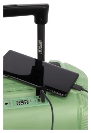 IMPACKT IP1 S Spring green kufr + kosmetická taštička zdarma